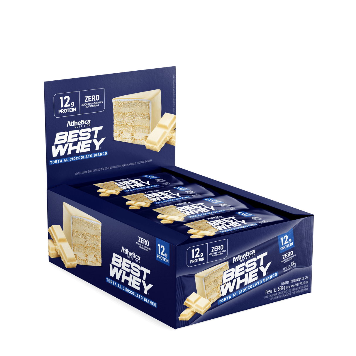 Best Whey bar 12g - Chocolate Blanco