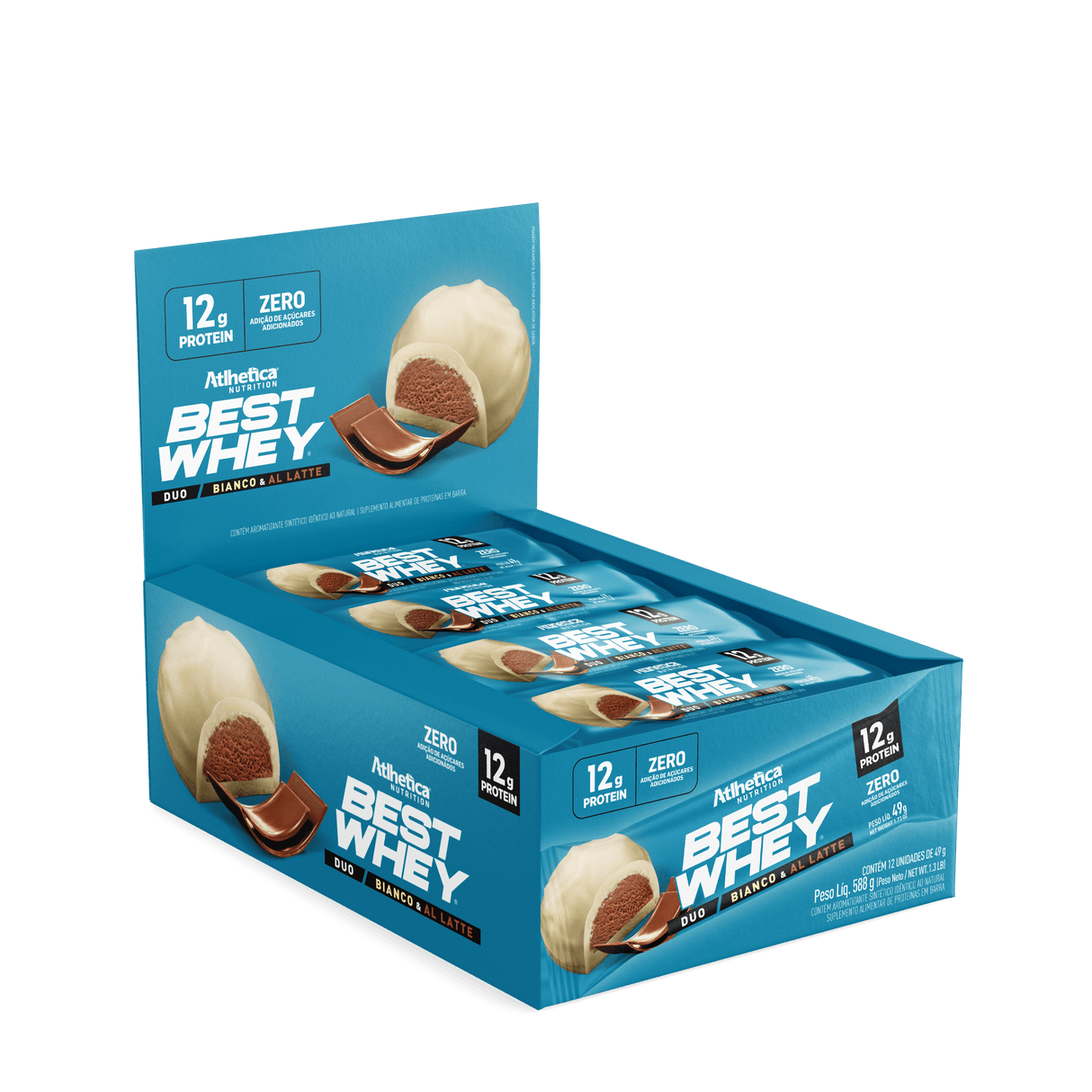 Best Whey bar 12g - Duo (Café y Chocolate Blanco)