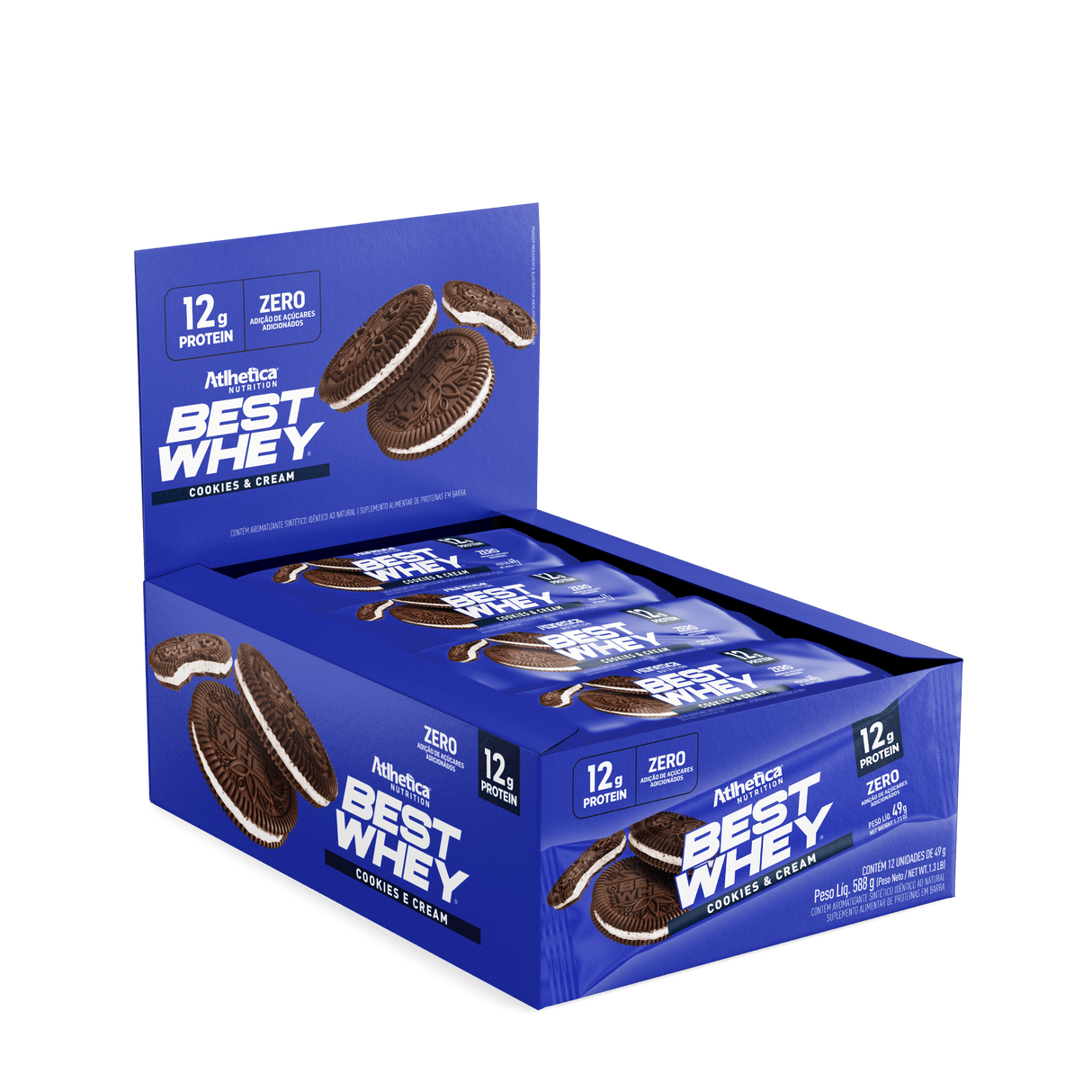 Best Whey bar 12g - Cookies and cream