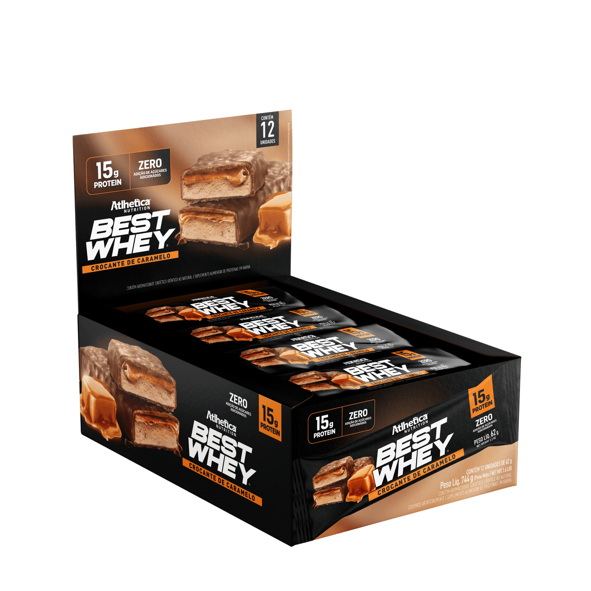 Best Whey bar 15g - Caramelo crocante