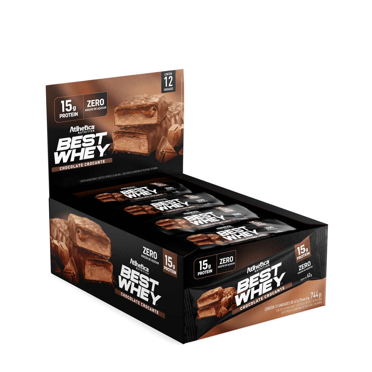 Best Whey bar 15g - Chocolate crocante