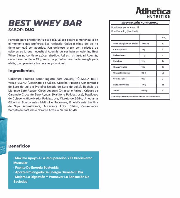 Best Whey bar 12g - Duo (Café y Chocolate Blanco)