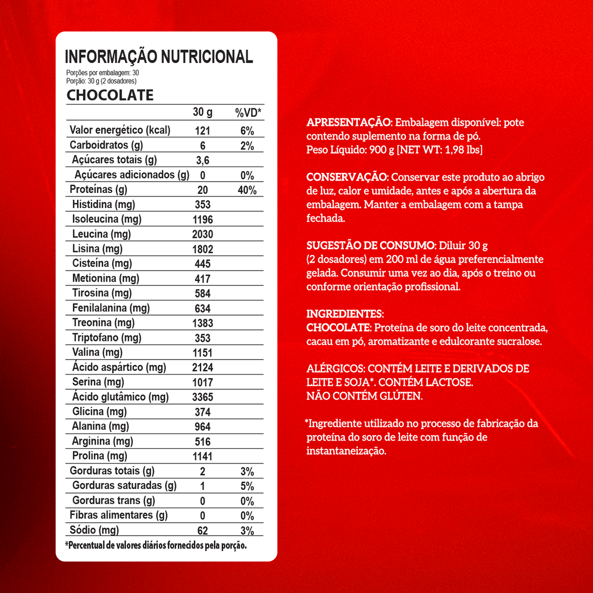 Whey 100% Protein Concentrado 2 libras