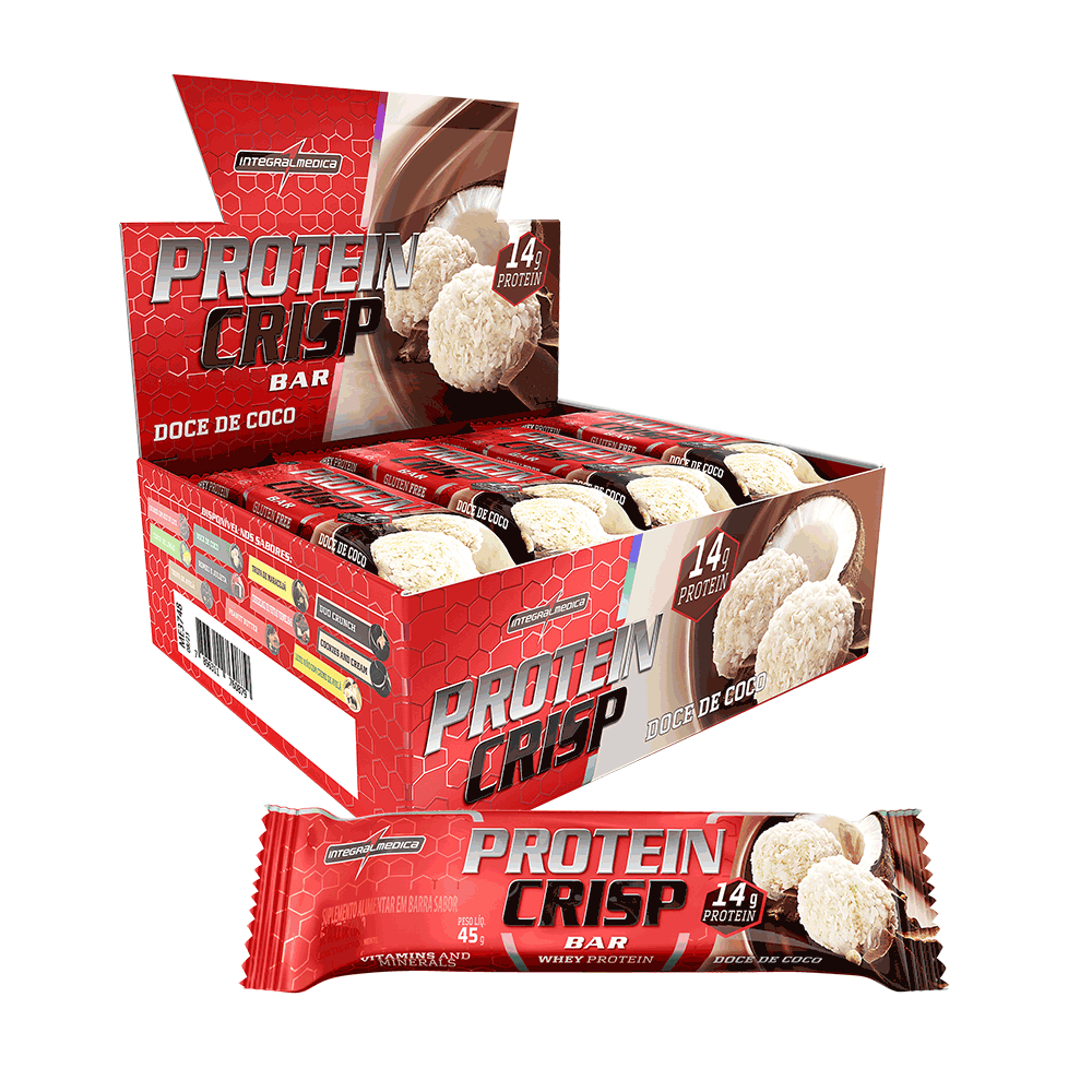 Protein Crisp Bar 12 und - Dulce de coco